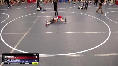 70 lbs Cons. Round 2 - Parker Hill, Peak Wrestling Club vs Tyler Swanson, Scott West Panthers Wrestling Club
