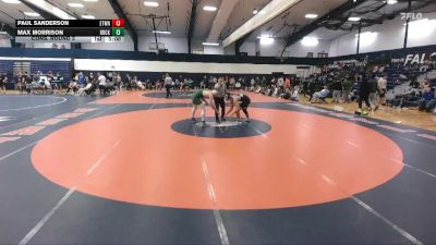 165 lbs Cons. Round 3 - Max Morrison, Brockport vs Paul Sanderson, Elizabethtown
