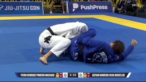 Arthan Bandeira Silva Barcellos vs Pedro Henrique Pinheiro Machado 2025 Pan Jiu Jitsu IBJJF Championship