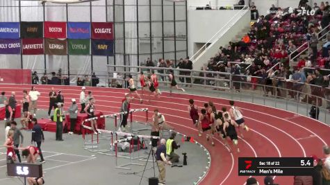 Men's Mile, Finals 18