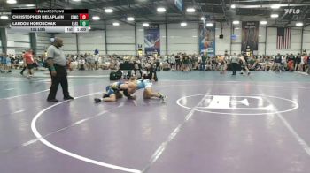 135 lbs Rr Rnd 2 - Christopher Delaplain, Shore Thing Surf vs Landon Horoschak, Eagles Wrestling