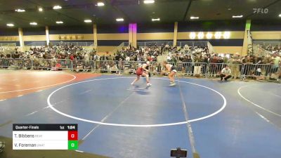 145 lbs Quarterfinal - Tiarra Bibbens, Beat The Streets Oxnard vs Veil Foreman, Unattached