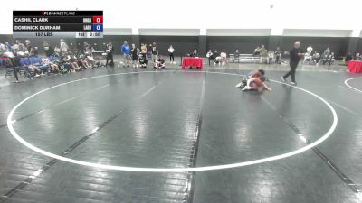 157 lbs Cashil Clark, Ohio Gray vs Dominick Durham, Team Louisiana