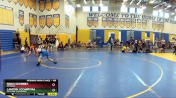 106 lbs Cons. Round 2 - Noah Scribner, Brandon vs Landon Locantora, Fletcher High School