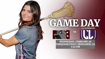 Replay: Cal Lutheran vs Redlands | Feb 26 @ 7 PM