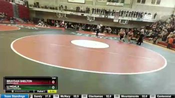 220 lbs Cons. Round 4 - Li Moala, South Medford vs Braydan Shelton, South Salem