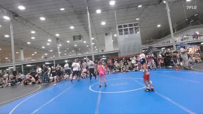 48 lbs Quarterfinals (8 Team) - Emily Kerrigan, Poquoson-Pitbull vs Baron McCoy, Terps Xpress