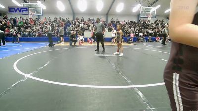 55 lbs Round Of 16 - Legend Bigheart, Sperry Wrestling Club vs Andrew Collins, Eufaula Ironheads Wrestling Club