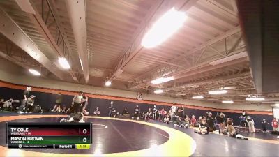 100 lbs Round 3 (4 Team) - Ty Cole, Westlake vs Mason Brown, Wasatch