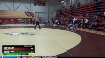 141 lbs Cons. Round 2 - Joe Weaver, Simpson vs Darian Diaz, Dubuque