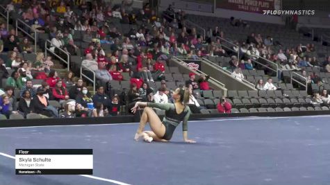 Skyla Schulte - Floor, Michigan State - 2022 Elevate the Stage Toledo presented by Promedica