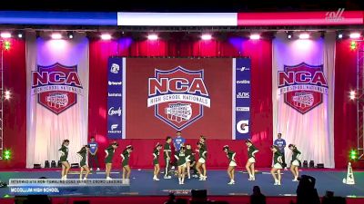 McCollum High School [2026 Intermediate Non-Tumbling Coed Varsity Crowd Leading] 2026 NCA High School Nationals