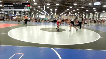 160 lbs Rr Rnd 3 - Nick Moore, Grizzly Wrestling Club vs Raiden Felix, Buffalo Valley Black