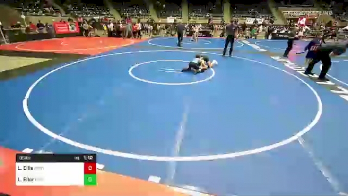 95 lbs 1/4 Finals - Legend Ellis, Coweta Tiger Wrestling vs Lawson ...