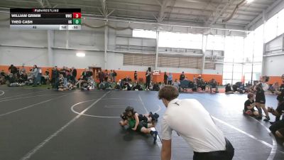 40 lbs Round 3 (4 Team) - William Grimm, Westshore WC vs Theo Cash, Ohio Gold