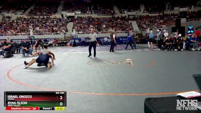 D3-150 lbs Cons. Round 3 - Ryan Olson, Deer Valley vs Israel Orozco, Tempe