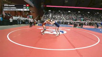 155 lbs Cons. Round 3 - Afton Hunting, Star Valley vs Louella Cornell, Cody