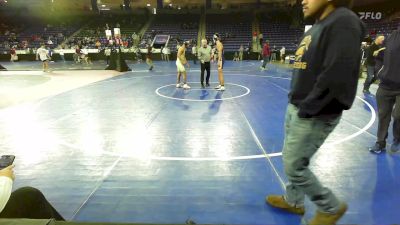 132 lbs Consi Of 16 #2 - Joao Santos, Greater Lowell vs Joshua Cruz, Haverhill