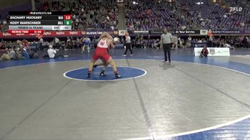 197 lbs Semis (4 Team) - Hadyn Ball, Wabash vs Mateo Casillas, Millikin