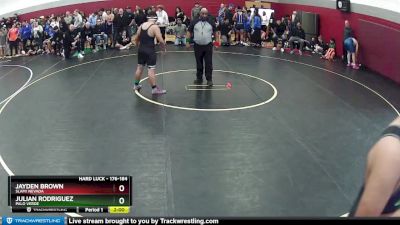 176-184 lbs Semifinal - Julian Rodriguez, Palo Verde vs Jayden Brown, SLAM! NEVADA