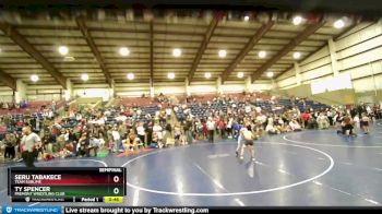 65 lbs Semifinal - Seru Tabakece, Team Sublime vs Ty Spencer, Fremont Wrestling Club