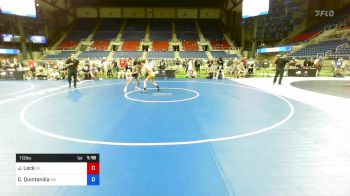 113 lbs Cons 8 #2 - Johnny Leck, Kansas vs Czar Quintanilla, Washington