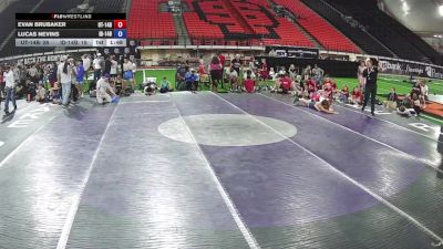 130 lbs Evan Brubaker, Utah 14U Boys vs Lucas Nevins, Idaho 14U Boys