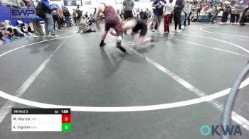 132 lbs Rr Rnd 3 - Mason Myrick, Unattached vs Korbin Ingram, Shelton Wrestling Academy