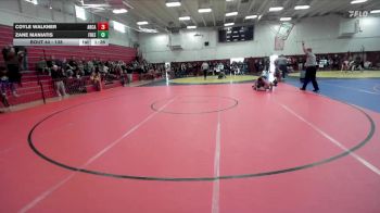 138 lbs Champ. Round 1 - Zane Maniatis, Freedom vs Coyle Walkner, Arcata