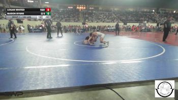 100 lbs Consi Of 8 #2 - Logan Whited, Perry vs Mason Byers, D3 Wrestling Cluib