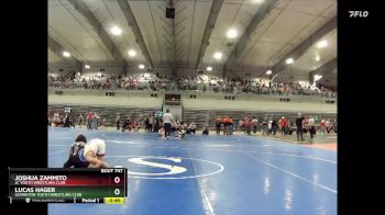 70A Semifinal - Lucas Hager, Lexington Youth Wrestling Club vs Joshua Zammito, JC Youth Wrestling Club