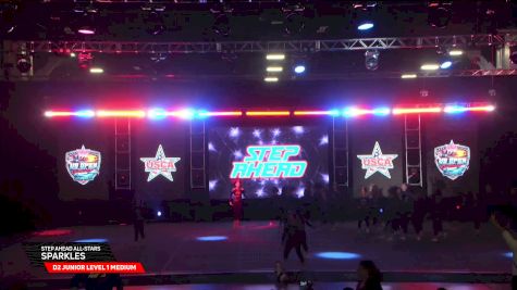 Step Ahead All-Stars - Sparkles [2026 D2 Junior Level 1 Medium Day 2] 2026 US Open Cheerleading & Dance Championship