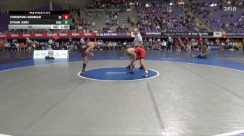125 lbs Quarters & 1st Wb (16 Team) - Christian Guzman, North Central vs Ethan Aird, Augsburg