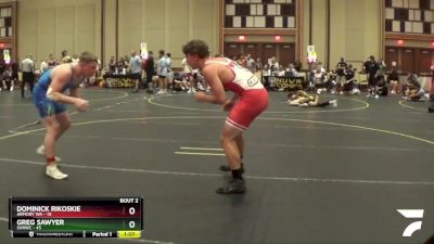 200 lbs Round 1 (6 Team) - Greg Sawyer, SVRWC vs Dominick Rikoskie, Armory WA