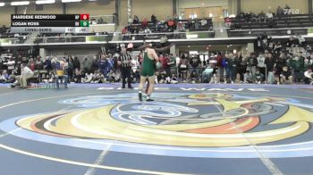 157 lbs Consolation - Jhardene Redwood, North Providence vs Logan Ross, Bishop Hendricken