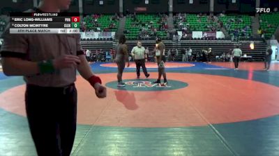 6A 285 lbs 5th Place Match - Colton Mcintyre, Clay Chalkville vs Eric Long-williams, Pinson Valley