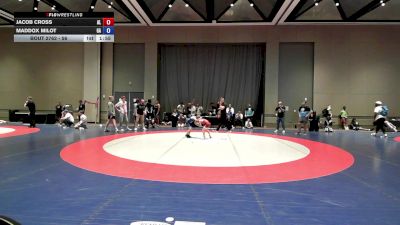 56 lbs 3rd Place Match - Jacob Cross, AL vs Maddox Milot, GA