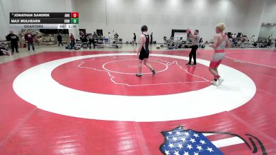 150 lbs Quarters - Jonathan Sandrik, Askren Wrestling Academy vs Max Mulhearn, Riot Room Wrestling