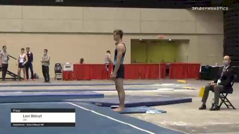 Levi Boluyt - Floor, UIC - 2021 Men's Collegiate GymACT Championships