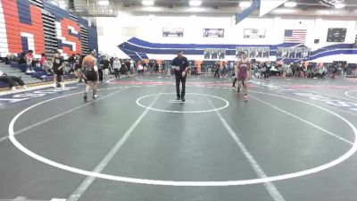 132 lbs Cons. Round 7 - Edward Ramirez, Rancho Mirage vs Kasen Thach, Eleanor Roosevelt