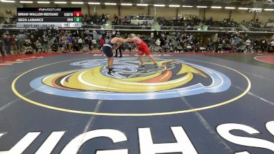 285 lbs Consolation - Brian Waller-Reitano, Central Catholic vs Geza Labancz, Fryeburg Academy