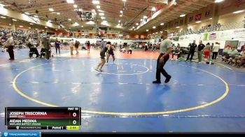 141 lbs Cons. Round 4 - Joseph Triscornia, Baker (Kan.) vs Aidan Medina, Wayland Baptist (Texas)