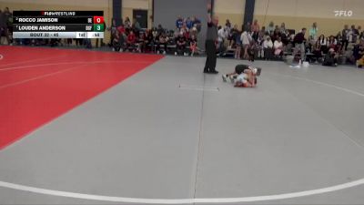 45 lbs Quarterfinal - Rocco Jamison, DC Elite vs Louden Anderson, DGF