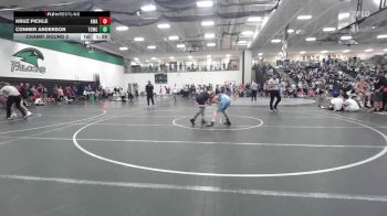 126 lbs Champ. Round 3 - Conner Anderson, Team Central Wrestling Club vs Kruz Pickle, KAMO Wrestling Academy