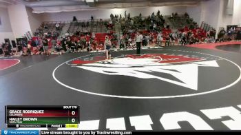 100 lbs Cons. Semi - Hailey Brown, Vista Peak vs Grace Rodriquez, Columbine