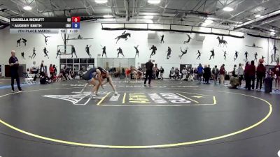 117 B 7th Place Match - Isabella Mcnutt, Gannon vs Audrey Smith, Lindsey Wilson University
