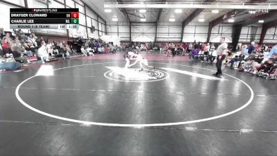 120 lbs Round 3 (8 Team) - Charlie Lee, Millard vs Drayger Cloward, Uintah