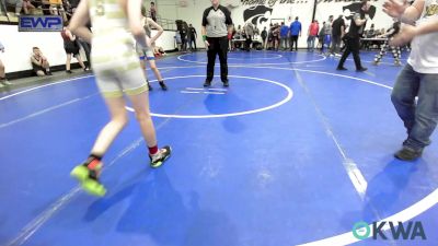 85 lbs Quarterfinal - Stephen Praytor, Salina Wrestling Club vs Noah Cowgill, Pryor Tigers