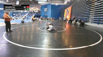 132 lbs Cons. Round 7 - Dalton Weber, Pope John Paul XIII vs Willmont Kai, Whitehall