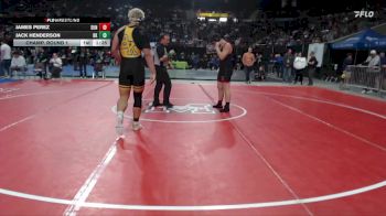215 lbs Champ. Round 1 - Jack Henderson, Bishop Kelly vs James Perez, Sunnyside